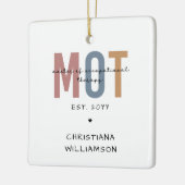 MOTパーソナライズされた Master Of Oc職業セラピー セラミックオーナメント (左)
