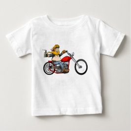 Motard Biker  moto ベビーTシャツ