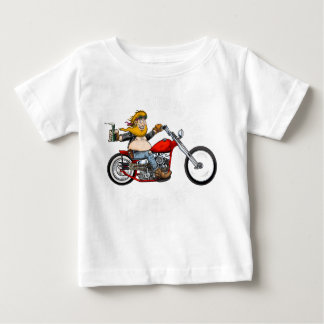 Motard Biker  moto ベビーTシャツ