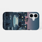 Motel at Dusk iPhone 16ケース (裏面横)