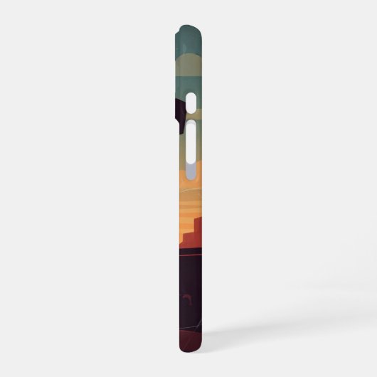 Motel Entrance iPhone 16ケース (左側面)