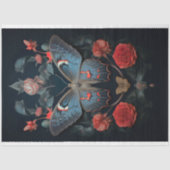 Moth Dark Academia 2 Decopage紙 薄葉紙 (正面)