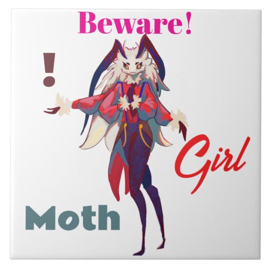 Moth girl anime タイル (正面)