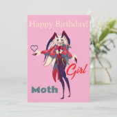 Moth girl anime 招待状 (スタンド正面)