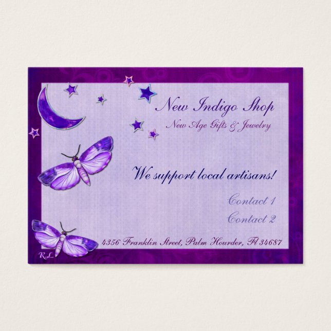 Moth Mysticニューエイジプロフパーソナライズされたァイル (正面)