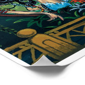 'Moth Nite'アートプリントポップ・アートの- （超現実的なピンアップ） ポスター (角)