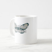 Moth of Resilience Mug - CTFODラベル コーヒーマグカップ (正面左)