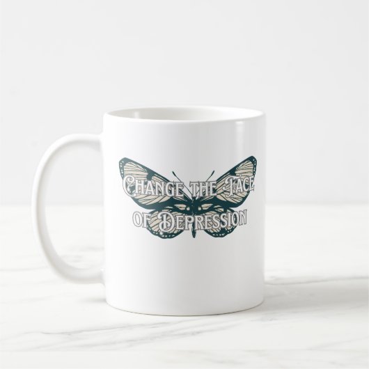 Moth of Resilience Mug - CTFODラベル コーヒーマグカップ (左)