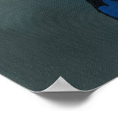 Moth Queen:アケロンティアAtroposゴシック様式の妖精プリント ポスター (角)