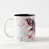 Moth Watercolor Coffee Mug ツートーンマグカップ (左)