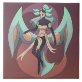 Moth woman タイル (正面)