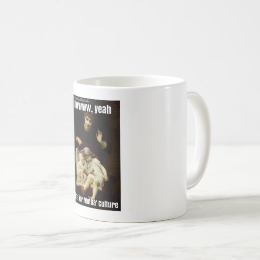 Motha」文化 コーヒーマグカップ (正面右)