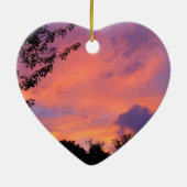 MOTHER最高の -ハートパーソナライズされたオーナメント セラミックオーナメント (裏面)