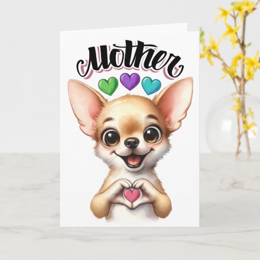 MOTHER – 内部を参照。 カード (黄色い花)