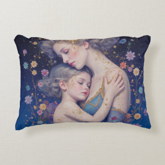 Mother and Child Art Accent Pillow アクセントクッション