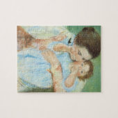 Mother and Child by Mary Cassatt,ヴィンテージファインアート ジグソーパズル (横)