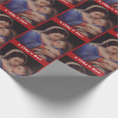 Mother and Child Christmas Nativity Giftwrap ラッピングペーパー (角)