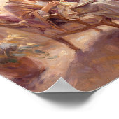 Mother and Child Impressionist Style  ポスター (角)