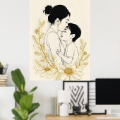 Mother and Child VI ポスター (ホームオフィス)