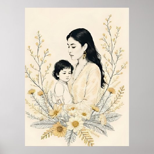 Mother and Child X ポスター (正面)