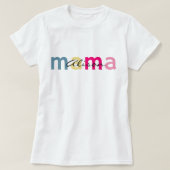 Mother and daughter mother's day t-shirt set tシャツ (デザイン正面)