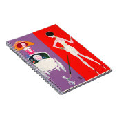 Mother and Flapper by John Held Jr -ヴィンテージ・アート ノートブック (右側)