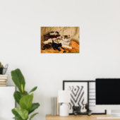 Mother and Her Kittens ポスター (ホームオフィス)