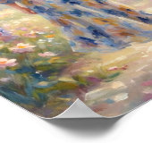 Mother And Little Daughter Walking Poster ポスター (角)