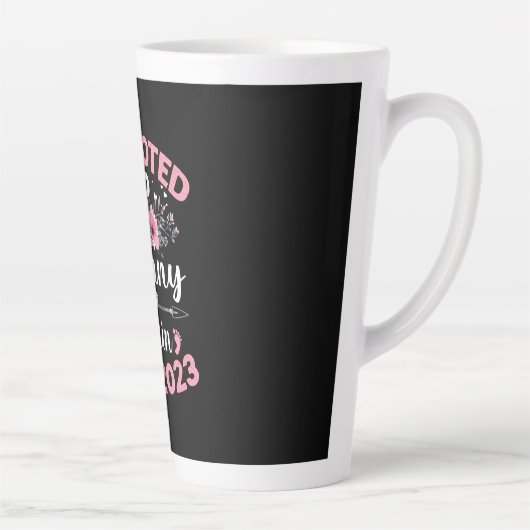 Mother Art | 再びナニーに昇進 2023 フラワー カフェラテマグ (右)