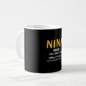Mother Art Nina Definition コーヒーマグカップ (正面左)