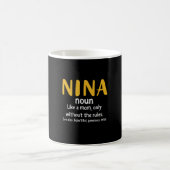 Mother Art Nina Definition コーヒーマグカップ (中央)