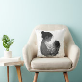 Mother & Baby artwork クッション (椅子)