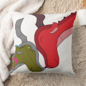 Mother & Baby Dragon + Raised Eyebrow Mood クッション (ブランケット)