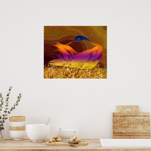 Mother Bird ポスター (キッチン)