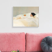 Mother by Joaquin Sorolla Mother and daughter in s キャンバスプリント (インサイチュ (リビング))