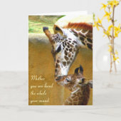 Mother_Card カード (黄色い花)