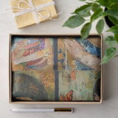 Mother Child Artistコラージュの切り離し2 薄葉紙 (ギフト)