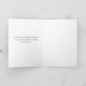 Mother & Child Elegant Mother's Day Card カード (内部)