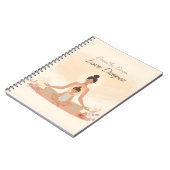 Mother & Child Meditation Serenity Art ノートブック (左側)