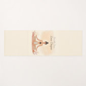 Mother & Child Meditation Serenity Art ヨガマット (正面(横))