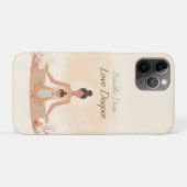 Mother & Child Meditation Serenity Art Case-Mate iPhoneケース (裏面(横))