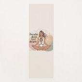 Mother Child Mindfulness Meditation Art ヨガマット (正面)