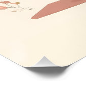 Mother Child Yoga Meditation Art ポスター (コーナー)