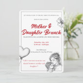 Mother Daughter Brunch Invitation (スタンド正面)