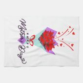 Mother day gift t-shirt キッチンタオル (横)