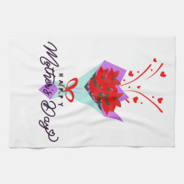 Mother day gift t-shirt キッチンタオル