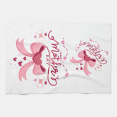 Mother Day Trendy Designed Apron キッチンタオル (横)