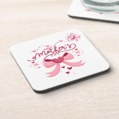 Mother Day Trendy Designed Apron コースター (左側)