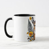 Mother Deer & Fawn Wildflower Mug マグカップ (左)
