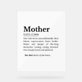 Mother Definition  アクリルサイン (正面)